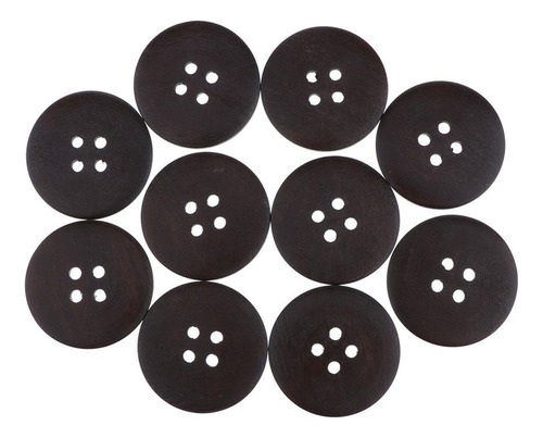 20 Piezas 4 Agujeros Adornos 50mm