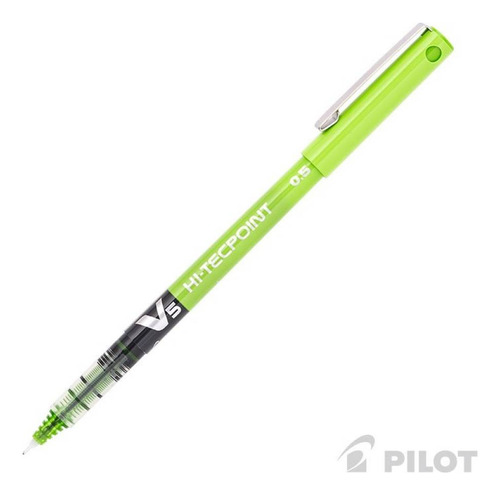 Roller Ball Pilot V5 Verde Lima - Mosca