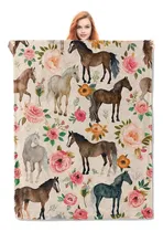 Comprar Vanzev Manta De Caballo, Mantas De Franela De Caballo Mantas