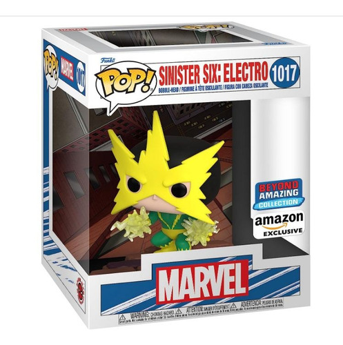 Funko Pop! Sinister 6: Electro #1017 Amazon Exc