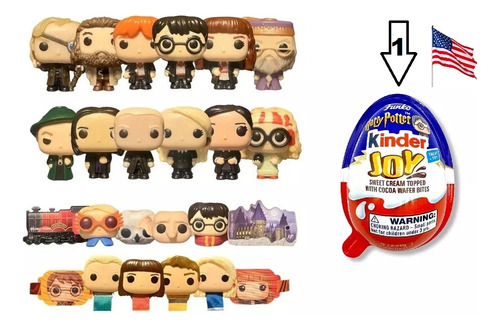 Kinder Joy Harry Potter - Bombom Chocolate 20g - Funko Pop!