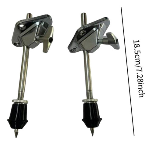 2 Uds Patas De Tambor Accesorios 18,5 Cm
