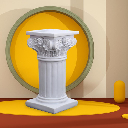 Estatua De Pilar Romano Creativo, Soporte De Pedestal,