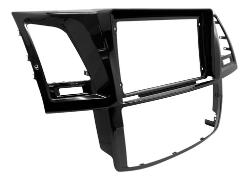 Moldura 9'' Polegadas - Toyota Hilux / Sw4 2005 Até 2016