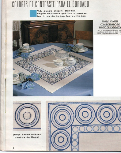 Revista Anna N°10 Año1993 Tejido Bordado Manualidades Muñeca (Usado)