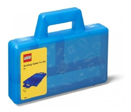 Lego 4087 Sorting Case To Go Ordenador De Piezas Azul Ugo