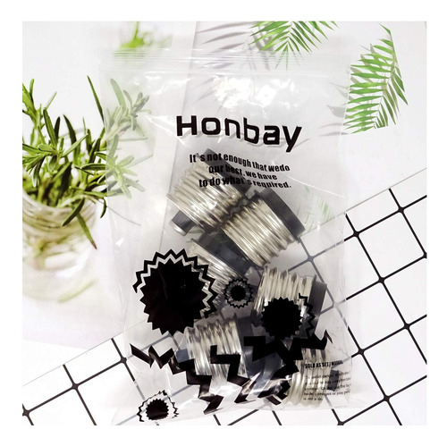 Honbay 6pcs A Adaptador Convertidor De Enchufe De Bombilla