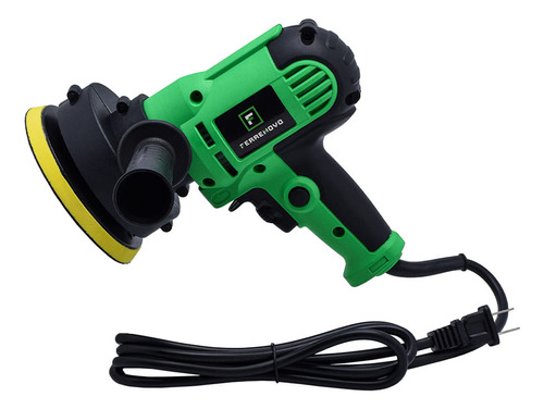 Polichadora Eléctrica Para Carro Ferrenovo Color Verde 125v