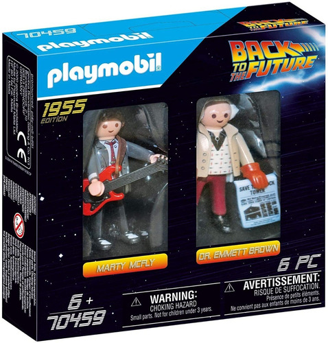 Imagen 1 de 5 de Playmobil Volver Al Futuro 70459 Mcfly Y Dr - Back To Future