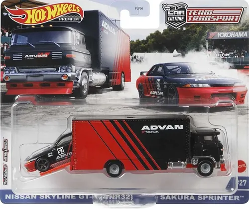 Hot Wheels Team Transport Nissan Skyline E Sakura Sprinter