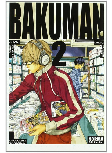 Bakuman No. 2, De Tsugumi Ohba. Serie Bakuman, Vol. 2. Editorial Norma Comics, Tapa Blanda En Español