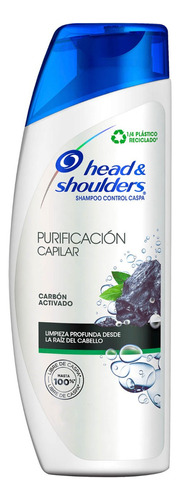 Shampoo Head & Shoulders Purificación Capilar Carbón 650ml