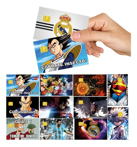 comprar 12 Stickers Calcomanía Para Tarjetas  Bancaria