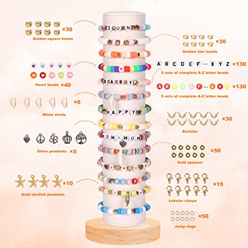 Kit De De Arcilla Hacer Pulseras, 12,600 Piezas, 105 ...