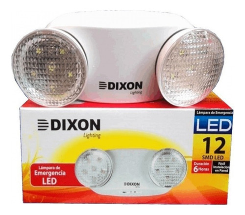  Lámpara Emergencia Led De Pared Mantis 100v/220v Dixon