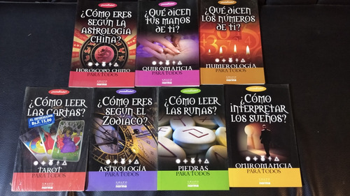 Colección Para Todos 7 Libros Astrología Numerología 