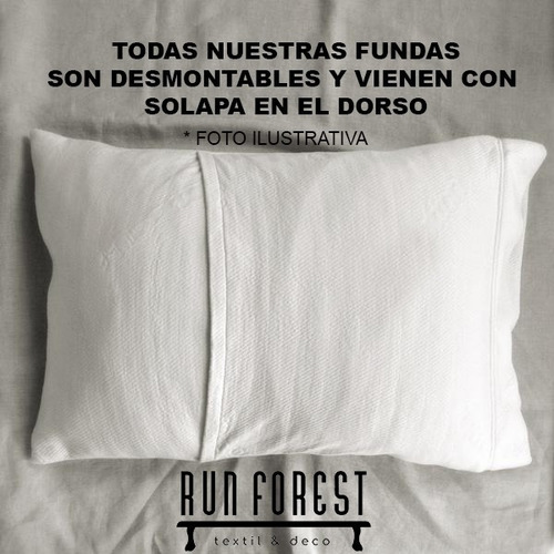 Imagen 4 de 9 de Almohadón Decorativo Frases 40x40 Funda + Relleno