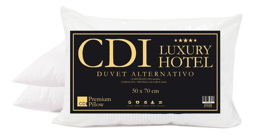 Almohada Hotelera 50x70 Luxury Duvet Calidad Premium