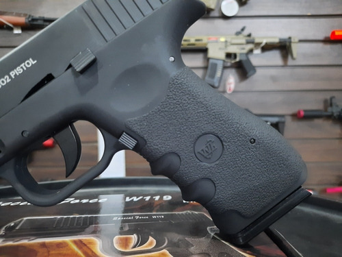 Imagem 3 de 10 de Airgun Pistola Glock Rossi W119 4.5mm Co2 Esfera Metal