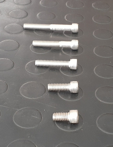 Tornillo Allen 1/4 Acero Inoxidable - Leer Descripción