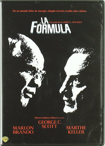 Dvd The Formula / La Formula (1980) Marlon Brando