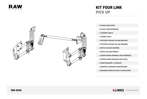 Imagen 4 de 6 de Four Link Pick Up F100 C10 Hot Rod Tren Trasero Raw Parts