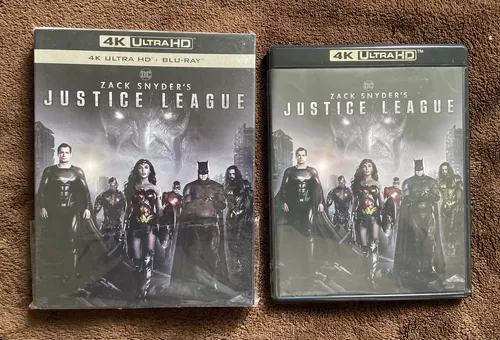 Bluray 4k - Liga Da Justiça (snyder Cut)