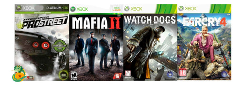 Nfs Prostreet - Watch Dogs - Farcry 4 - Mafia Ii Xbox 360