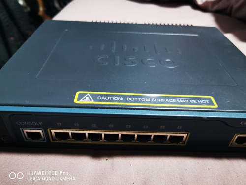 Switch Cisco C3560-8pc-s Con 1 Puerto Sfp 