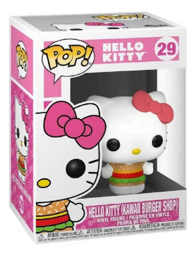 Funko Pop! Hello Kitty - Kawaii Burger Shop #29 Caja Dañada