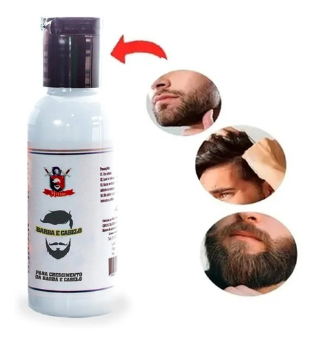 Loción Para Crecimiento Capilar,  Fortalece Cabello Y Barba