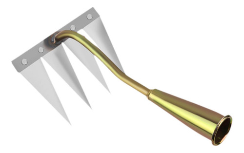 Herramienta De Hierba De Jardinería Desmontable 4 Dientes