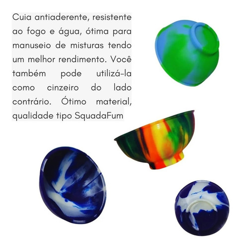 Imagem 3 de 8 de Kit Dichavador Case Tesoura Cuia Piteira Pilão Mocó E Seda