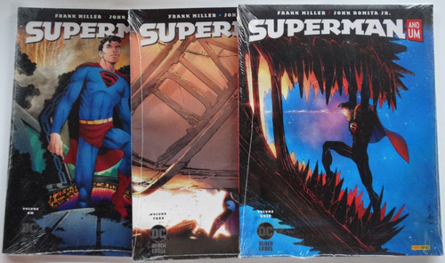 Superman: Ano Um Volumes 1 A 3 Panini 2020 Na Embalagem