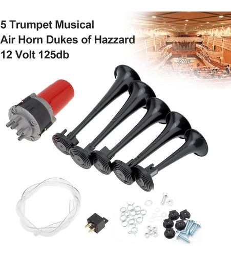 Trompeta Musical, 125db Auto De Duke Of Hazzard