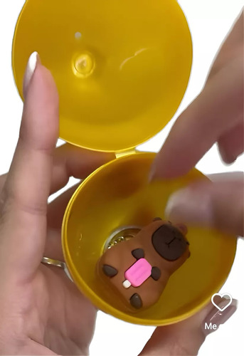 Huevos Sorpresa Llavero Capibara X Unidad 1 H Ideal Souvenir