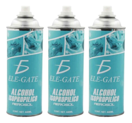 Imagen 6 de 6 de Alcohol Isopropílico Limpieza Mantenimiento Electrónicos 3pz