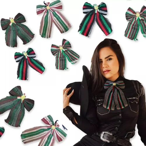 comprar 24 Moños Corbatín Tricolor Fiestas Patrias 15 De Septiembre 