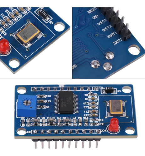 Módulo Gerador De Sinal Dds Ad9850 Sine Squarewave 0-40mhz