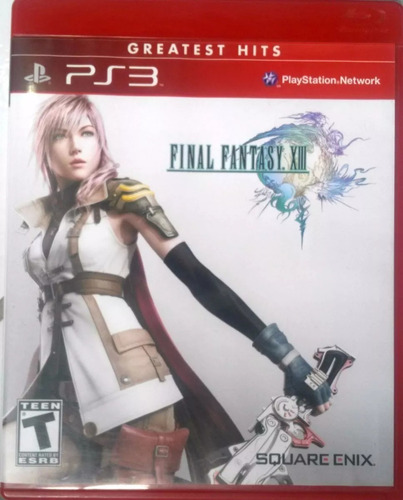 Final Fantasy Xiii - Ps3 - Mídia Física