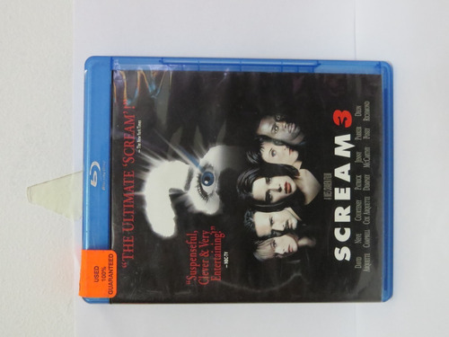Scream 3  Blu-ray