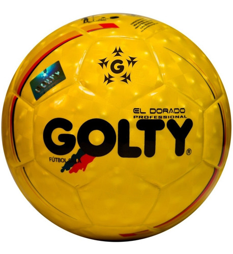 Balón De Fútbol Sala Golty  Dorado  62-64  