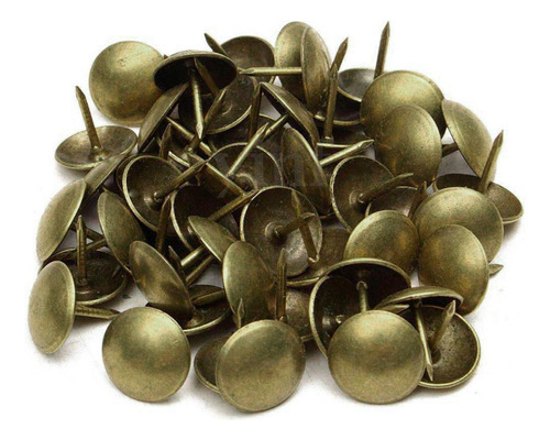 100 Artesanía De Bronce Muebles Tapicería Clavos Tachuelos