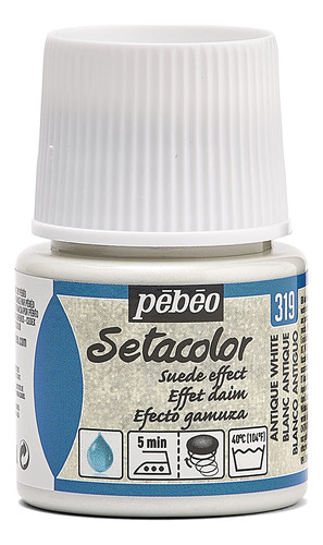 Pebeo Pintura De Tela Setacolor Efecto Gamuza, 1.5 Fl Oz, Bl