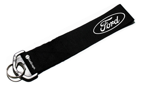 Llavero Cinta 20 X 4 Cm Ford F-100 Vintage Negro