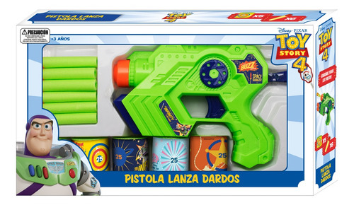Pistola Lanza Dardos Con Accesorios Toy Story Pronobel
