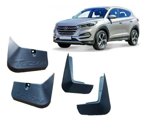 Guarda Fangos Hyundai Tucson 2016-2019 Envio Gratis