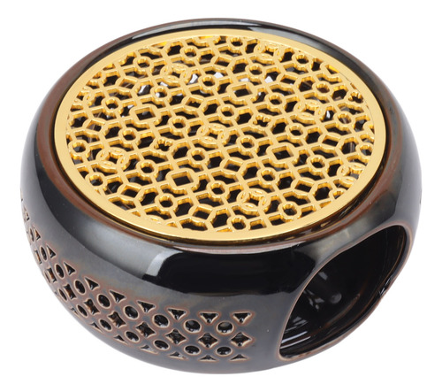 Calentador De Té Marrón, Color Bronce, Hueco, De Aspecto Cón