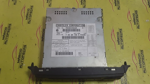 Dvd Player Chrysler Town Country 2008 P05064063ae