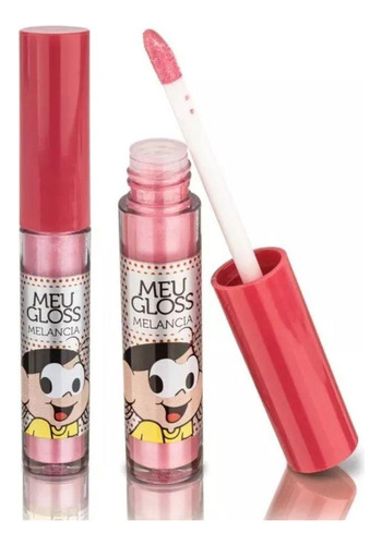 Lip Gloss Infantil Melancia Hipoalergênico Turma Da Mônica